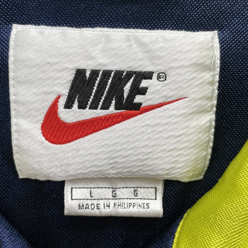 Vintage Nike Air Short‎ Sleeve Jacket Large Warm Up Performance Sportswear 90's - Picture 4 of 11
